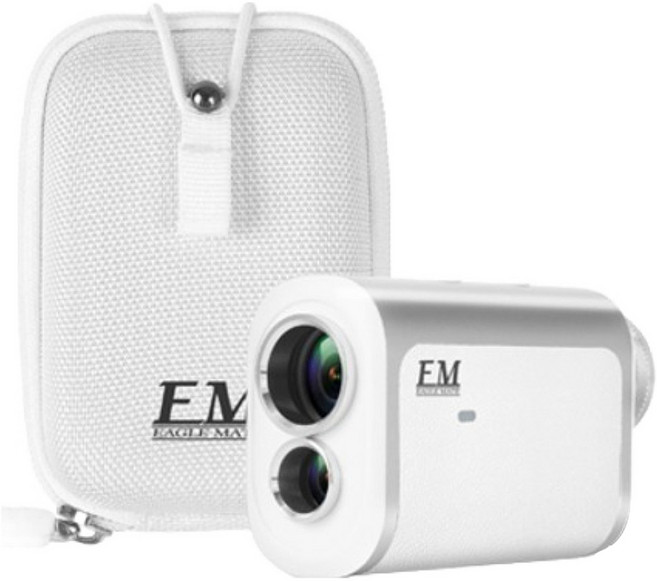 이글메이트 E1 mini 골프 거리측정기, 화이트