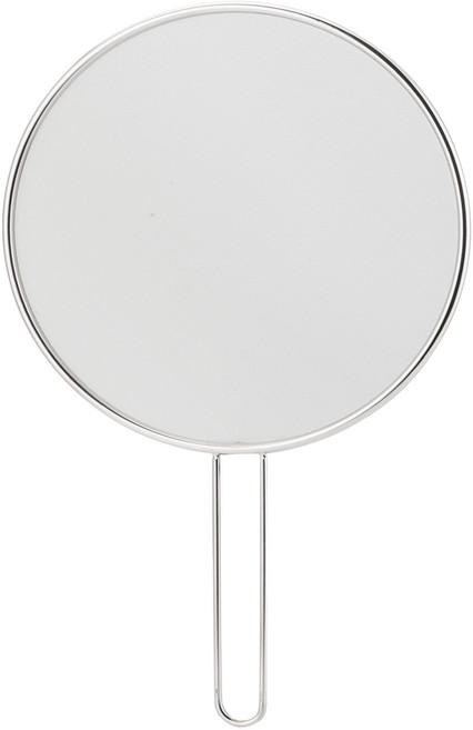 발룬피니 연마제 없는 스텐 기름튐방지 덮개 커버 손잡이형, 29cm, 1개