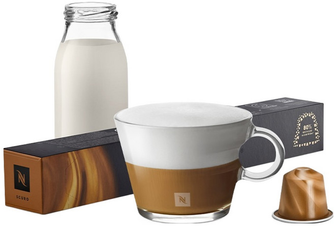 네스프레소 바리스타 크리에이션 스쿠로 캡슐커피, 5.5g, 10개입, 1개