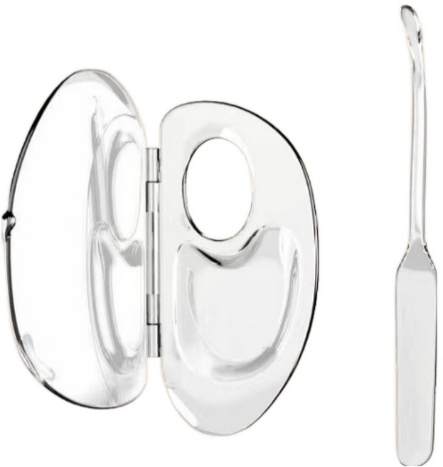 올웨일리 메이크업 베이스 팔레트 + 스틱 세트 TSP2567, 1세트, 투명