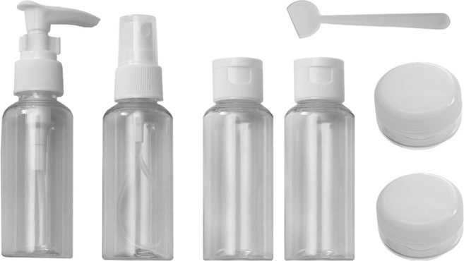 선동상사 여행 용기 7p 세트, 1세트, 화이트