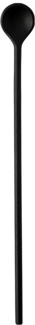 이지실리 실리콘 다용도 머들러 롱스푼, 블랙, 1개