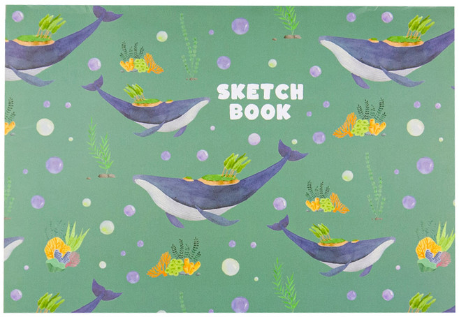 conifer 綠的事務 柔伊插畫Ⅳ 8K插畫系列 繪圖本 IT270819 海底之夢, 8K(26 x 38cm), 40張, 1本