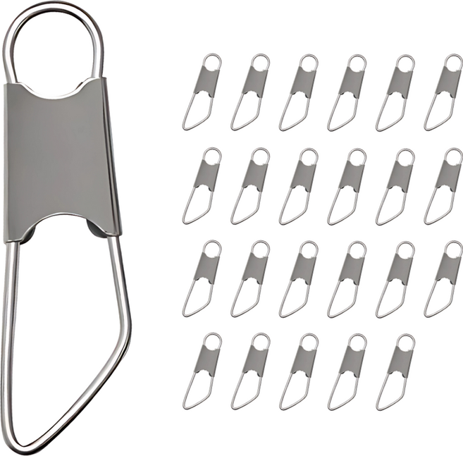 어복 스텐304 대용랑 스냅핀, 1개, 24개입