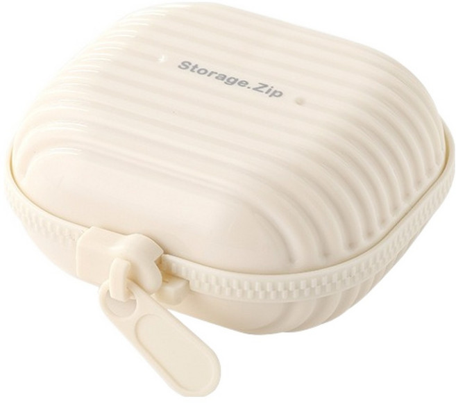 리치쌀봉 다기능 요일별약통 케이스 7칸 화이트 8.8 x 8.8 x 4 cm, 1개