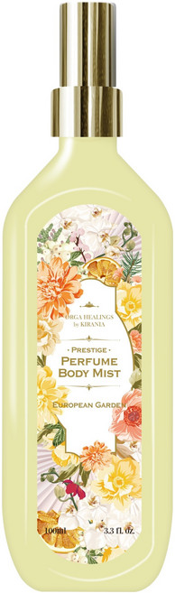 올가힐링스 new 프레스티지 퍼퓸 바디 미스트 유러피안 가든, 1개, 100ml