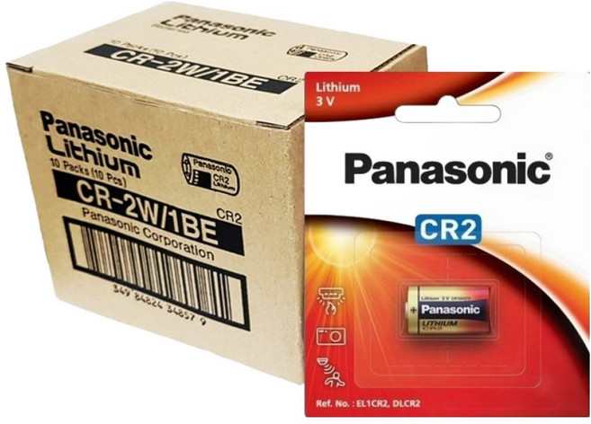 파나소닉 리튬 CR2 3V 건전지, 1개입, 10개