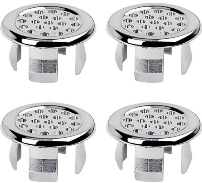 온트리 세면대 구멍 물넘치미 방지 캡, 4개