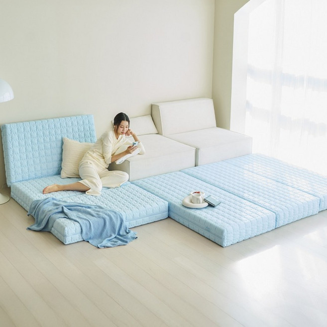 숙면연구소 국내 제조 바른잠 3단 접이식 매트리스