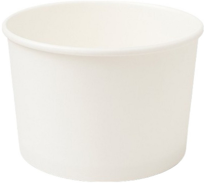 이로울생활 원형 무인쇄 종이그릇 1000ml, 1개, 50개입