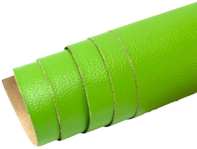 크블랑스 접착식 쇼파 의자 가죽 리폼 스티커, 그린