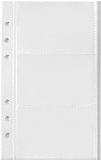 리코즈 A6 6공 포켓 리필 3포켓 내지, 1개, 30매