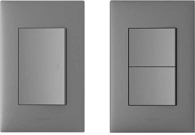 Legrand 羅格朗 Apela 鎂光 Simple 1開關 + 2開關 套組, 1套