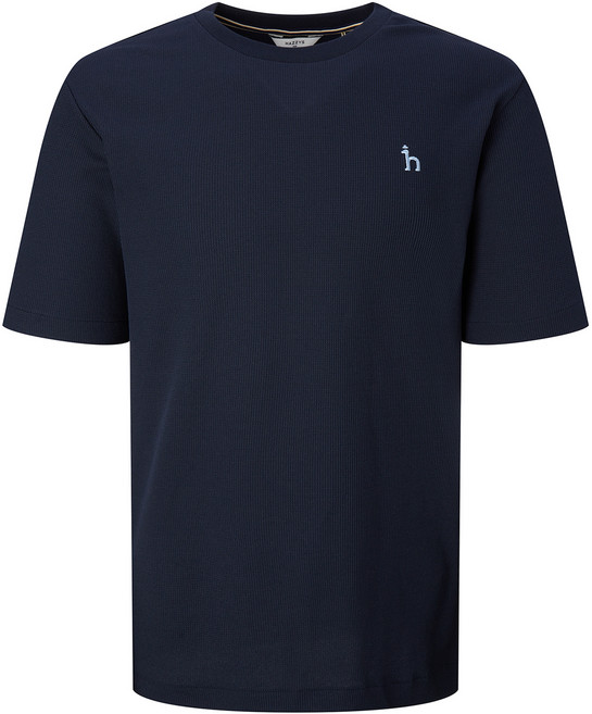 헤지스 남성용 냉감 와플조직 크루넥 반팔 티셔츠