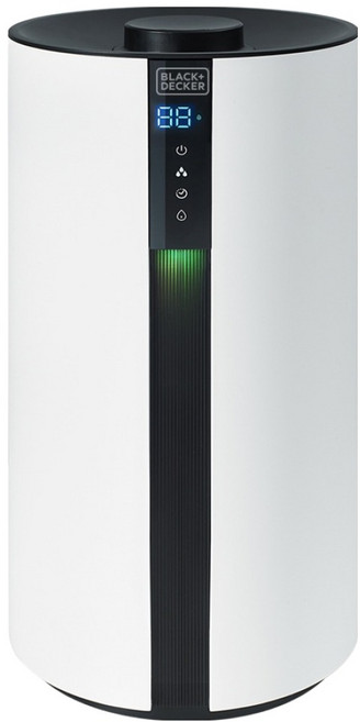 블랙앤데커 수직분사 자동습도조절 통세척 초음파 가습기 3.5L, BXEH1230-A, 화이트