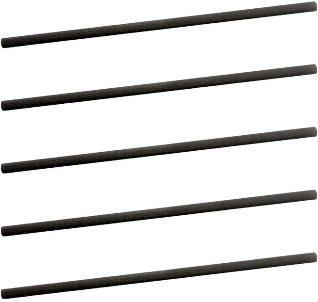 제로캔들 디퓨저 롱 섬유 스틱 8mm 30cm, 블랙, 1개, 5개