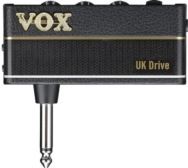 복스 amPlug3 UK Drive 헤드폰 기타 앰프, 혼합색상, 1개, AP3-UD
