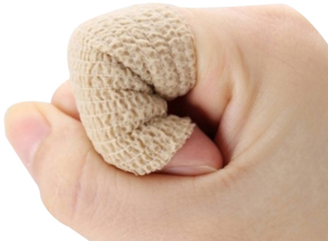 집사모임 자가접착 손가락 밴드, 2개