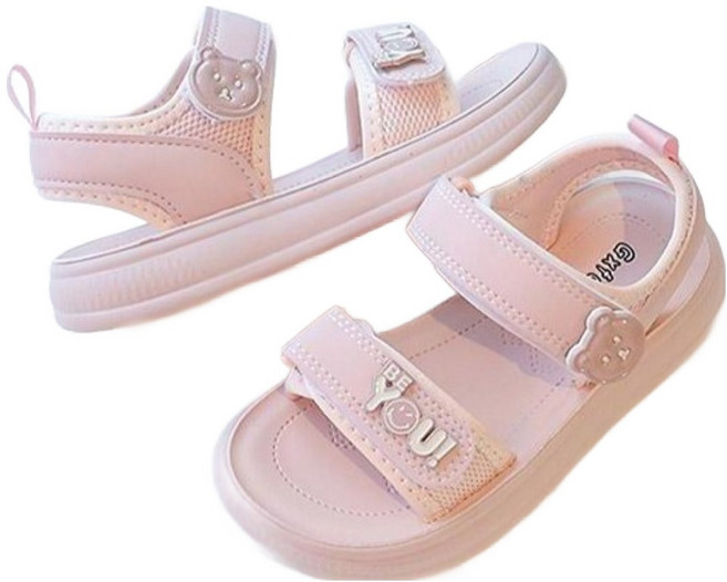 키즈트리 아동용 곰돌이 메쉬 물놀이 샌들 SZ-476