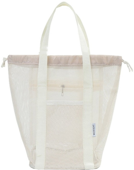 뷰레이터닷컴 하이큐 메쉬 수영가방, 아이보리