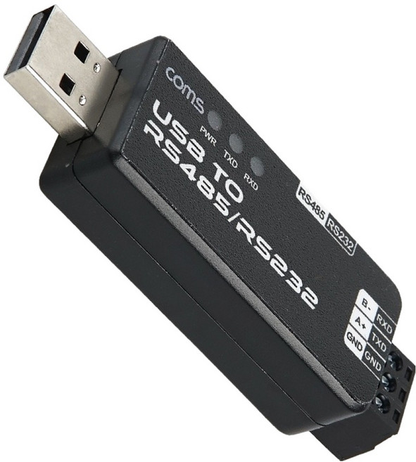 컴스 USB to RS485 RS232 최대 1.2km 양방향 전송 컨버터, 1개, JA397
