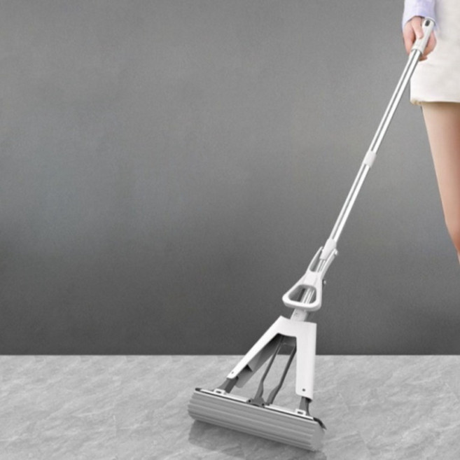 더자카 베이직 물흡수 펄프 청소기 밀대 + 패드 그레이 3p 세트, 1세트