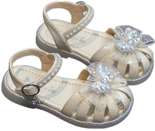 키즈트리 여아용 나비 리본 보석 공주 샌들 SZ-480
