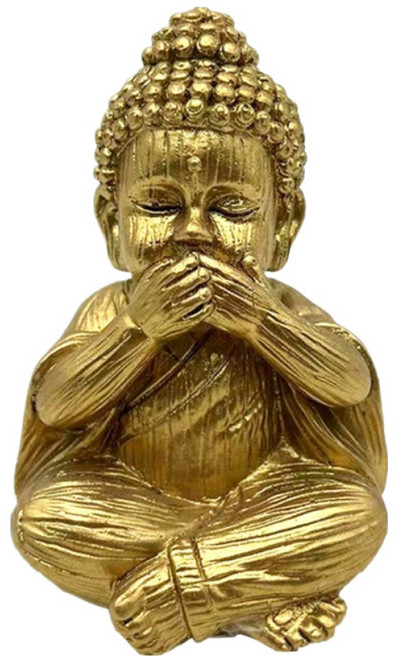 Cachirich 室內裝飾迷你佛像 6 x 9 cm, 類型1, 1個