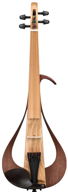 야마하 전자 바이올린 프로 4현, 네츄럴 앤 브라운, 1개, YEV104PRO NBR