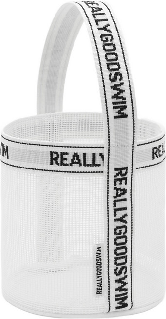 리얼리굿스윔 미니 매쉬라운드백, 화이트