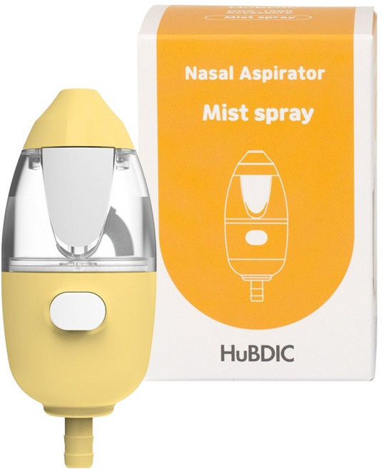 휴비딕 크린노즈 인아웃 수분저장부, 1개, HNA-1000(옐로우 분사구)