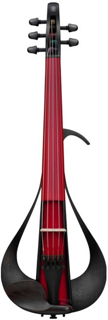 야마하 전자 바이올린 프로 4현, 딥 레드, 1개, YEV105PRO DR