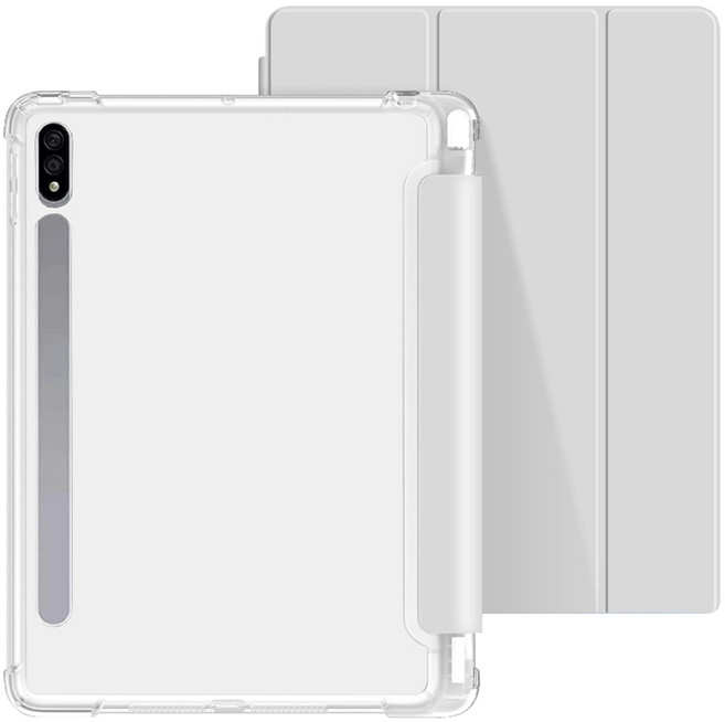 모조리 태블릿 스마트펜슬 수납 케이스, 웜그레이, 1개