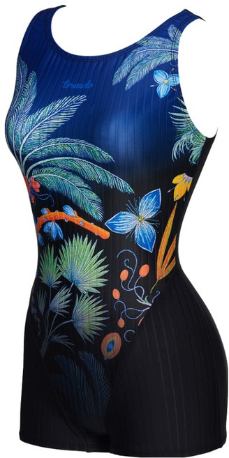 토네이도 여성용 아쿠아로빅 1부 수영복 PQ3721