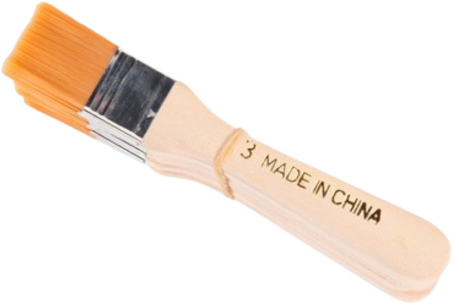 코지앤드 페인트 오일 브러쉬 젯소붓 옐로우, 5개, 3호