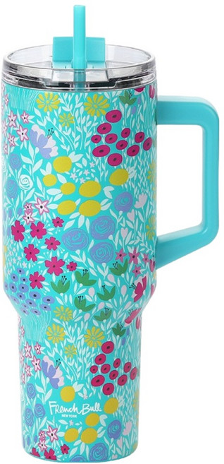 프렌치불 스월 텀블러, 플라워번치, 1.2L, 1개