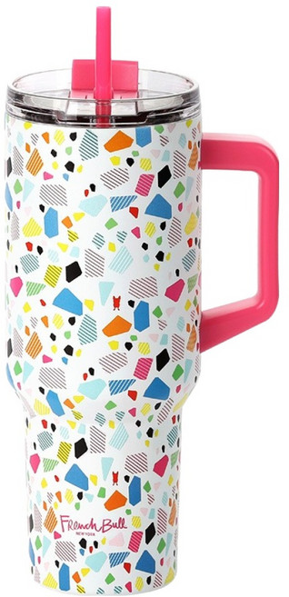프렌치불 스월 텀블러, 컨페티, 1.2L, 1개