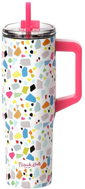 프렌치불 스월 텀블러, 컨페티, 860ml, 1개