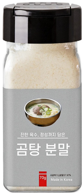 바른미각 곰탕분말, 70g, 1개