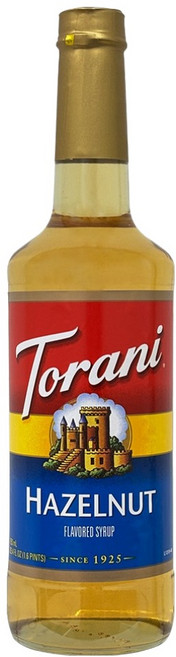 토라니 오리지널 헤이즐넛향 시럽, 1개, 750ml