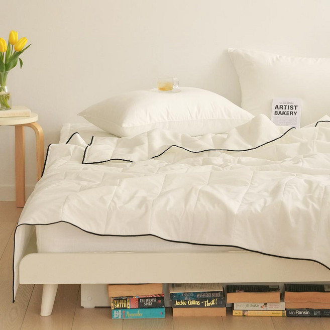 아망떼 베케이션 60수 면아사 스노우 시어서커 썸머 양면 차렵이불