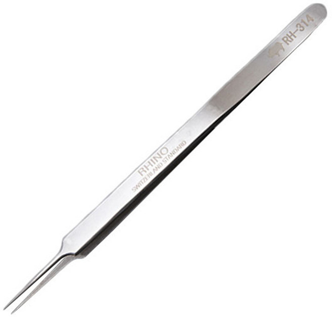 PRO RHINO TOOLS 犀牛鑷子 加長鑷子 RH-314 160mm, 1支, 銀色