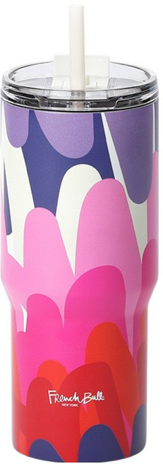 프렌치불 스텐316 보온보냉 스월 텀블러, 바운스, 600ml, 1세트