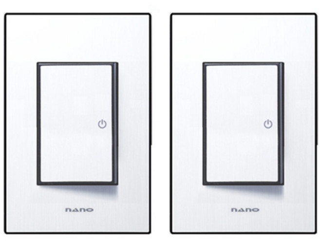 나노전기 아트2 SIMPLE 1구 스위치 블랙, 2개