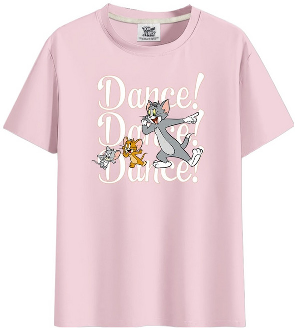 일루소 톰과 제리 해피댄스 반팔 티셔츠