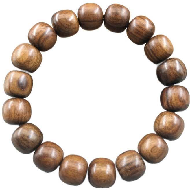 홈셀 향나무 소원성취 불교 팔찌 염주 흑장미목A 12mm, 혼합색상, 1개