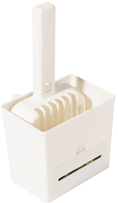 둥둥펫 고양이 퓨어 모래삽 + 걸이형 수납통 세트, 화이트, 1세트