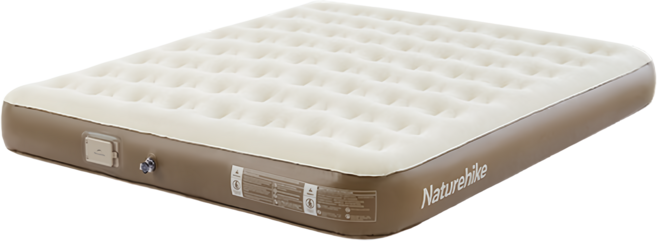 Naturehike 挪客 辰景內置打氣機充氣床, 沙色