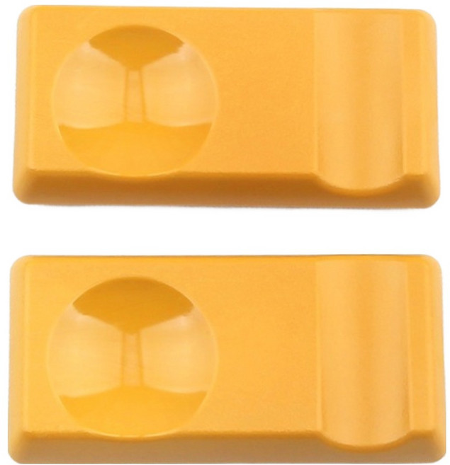 보겐 스퀘어 수저받침, 머스타드, 2개