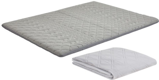 럭스나인 메모리폼 토퍼 + 핫앤쿨 패드 세트